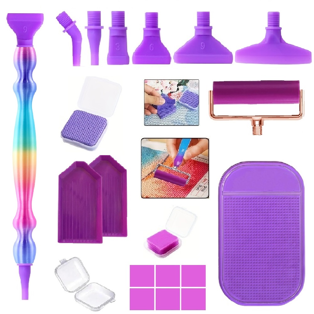Photography Kit - DIY diamond painting tool set, includes