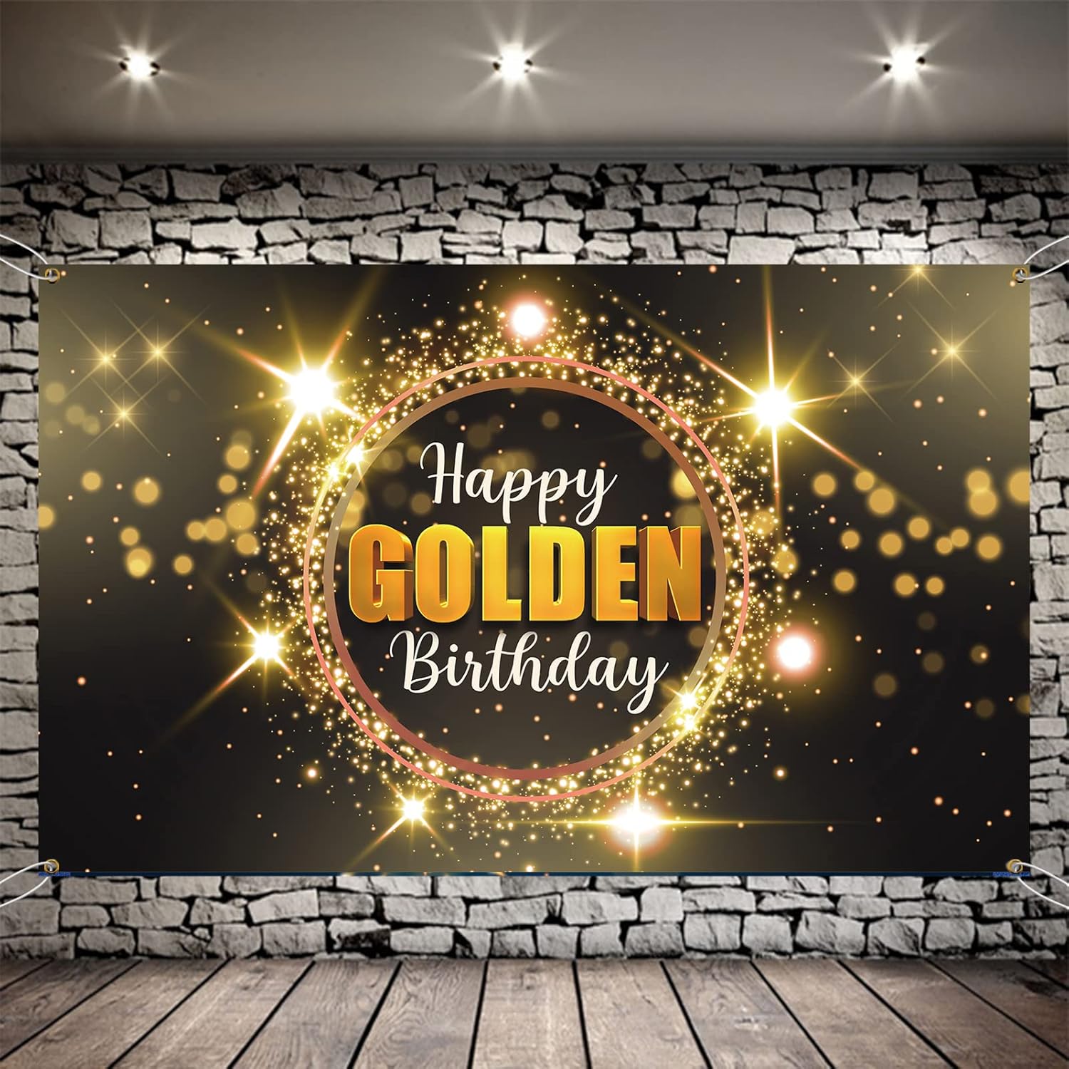 Photography Award - Photography Backdrop Gold Black Glitter Wedding