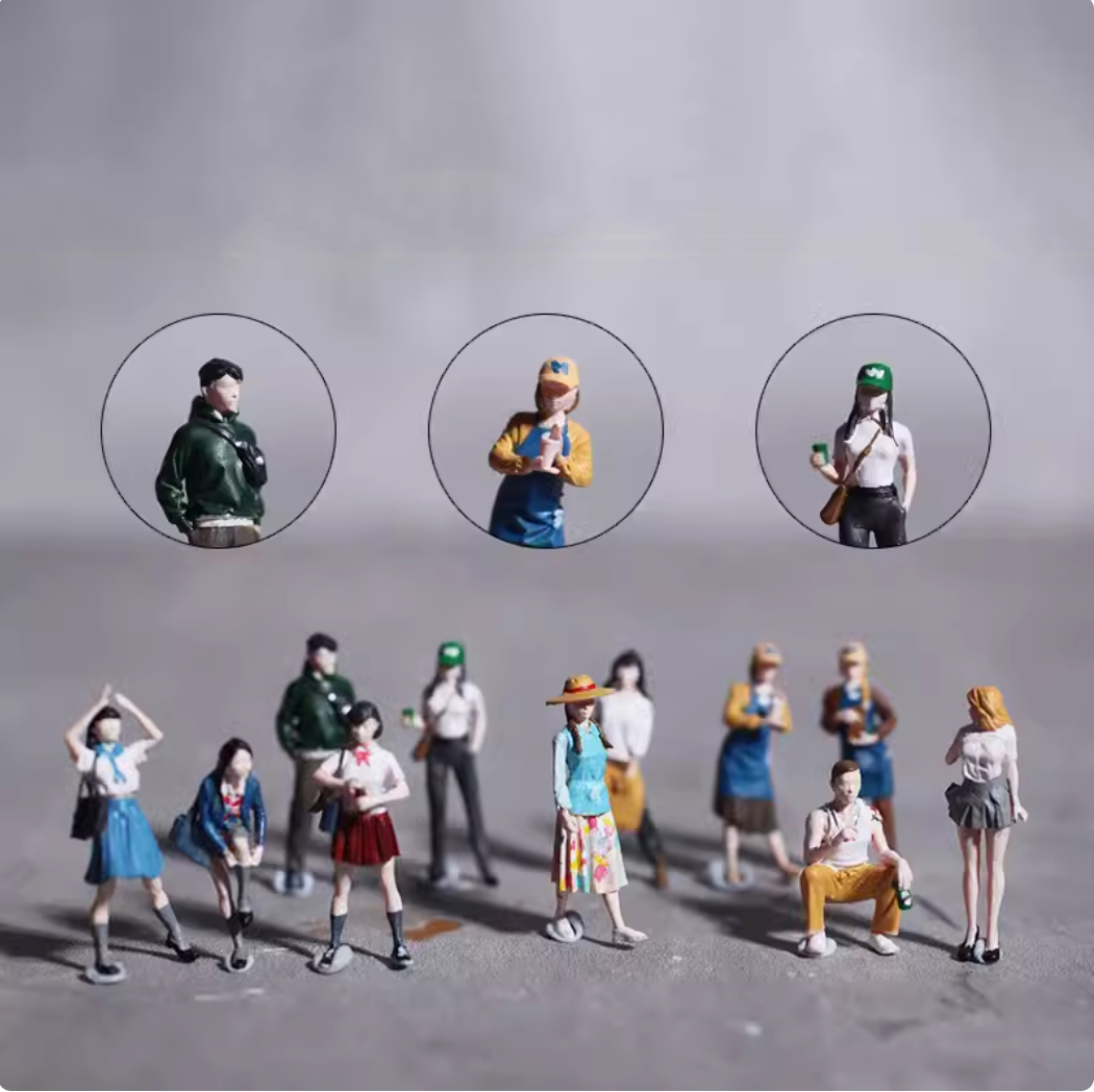 Photography Award - Minifigura 1/64 Dioramas Miniature Figure Model