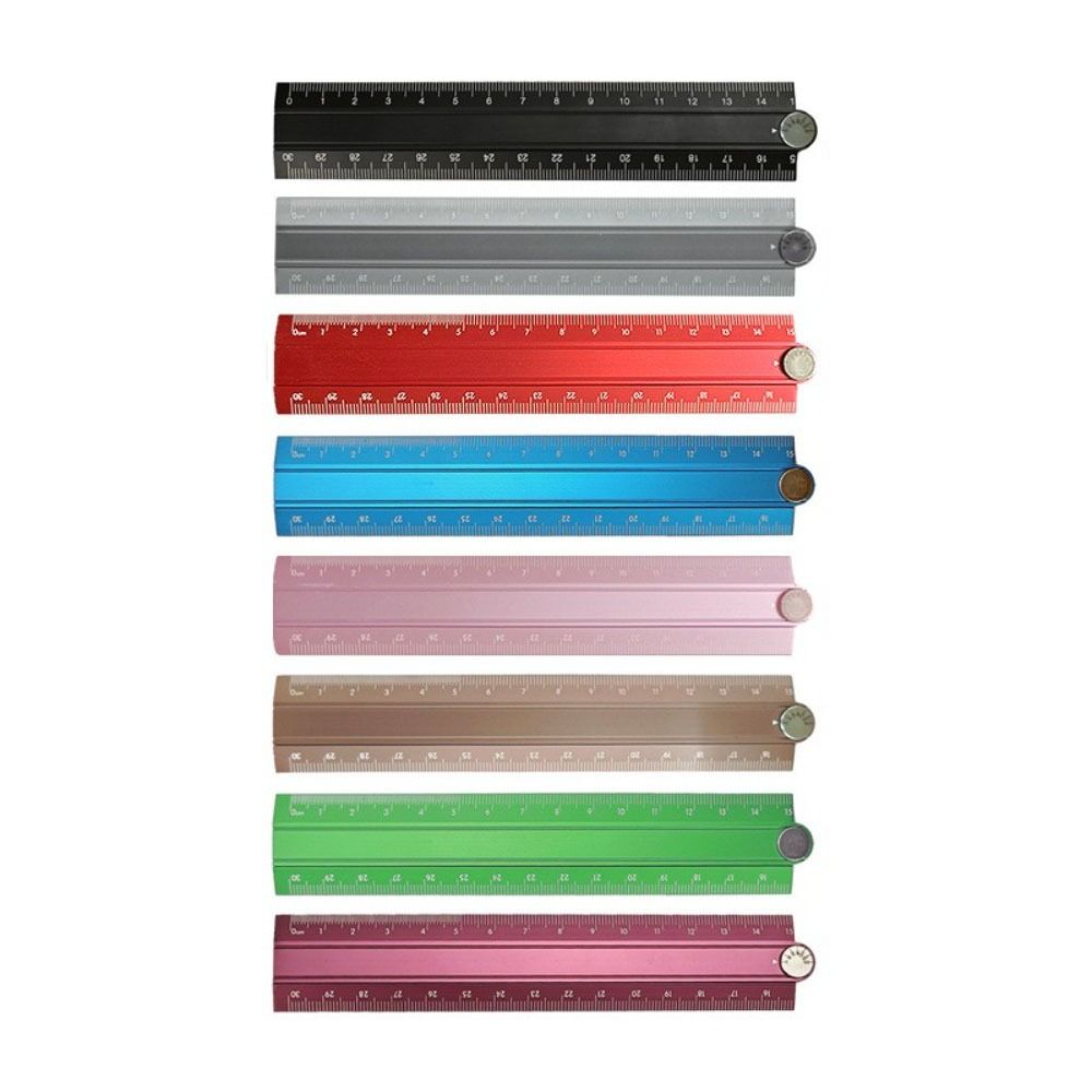 Photography Rules - Simple Style Folding Ruler Aluminum Alloy