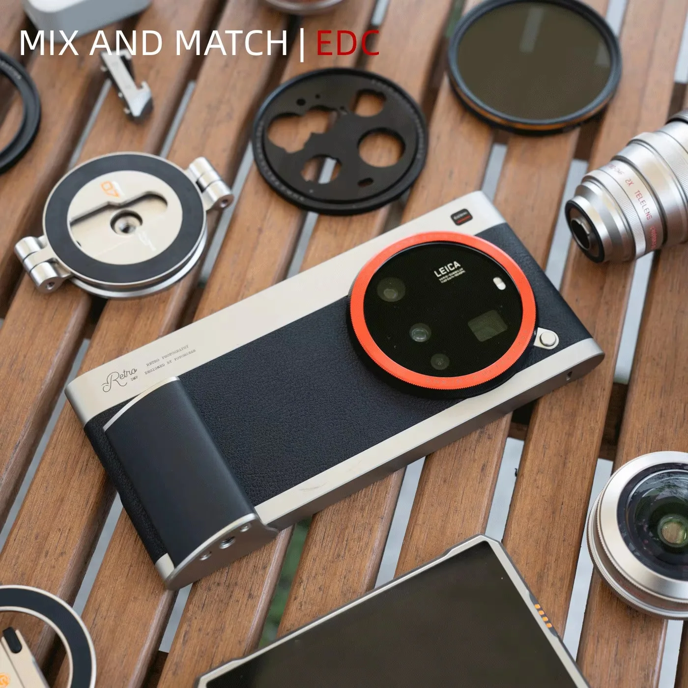 Photography Xiaomi 14T - Fotorgear Retro Photography Phone Case Kit