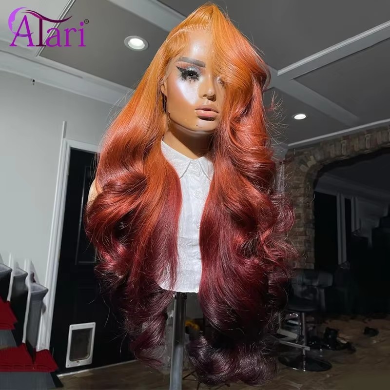 Ombre Orange Roots 13x4 Lace F - Photography Night review and price