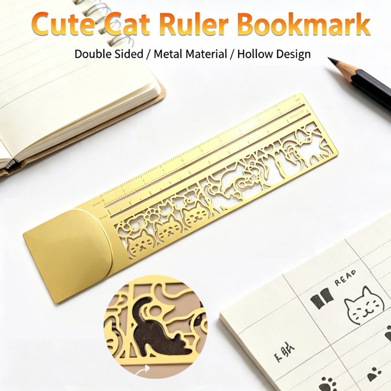 Cute Cat Double Sided Ruler Bo - Photography Rules review and price