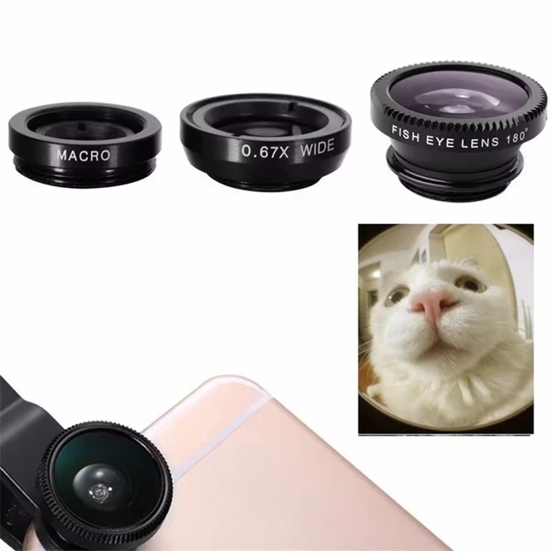 3In1 Mobile Phone Fish Eye Len - Photography With Mobile review and price