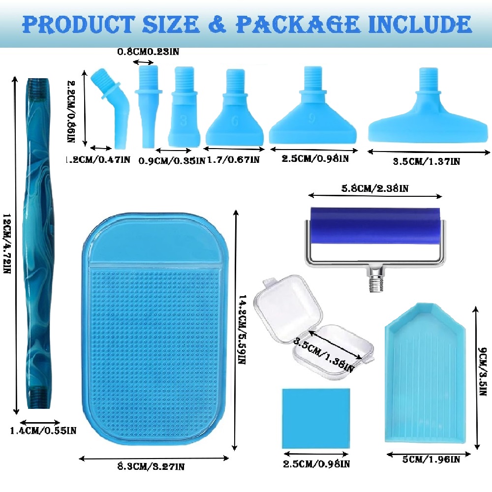 DIY diamond painting tool set, - Photography Kit review and price