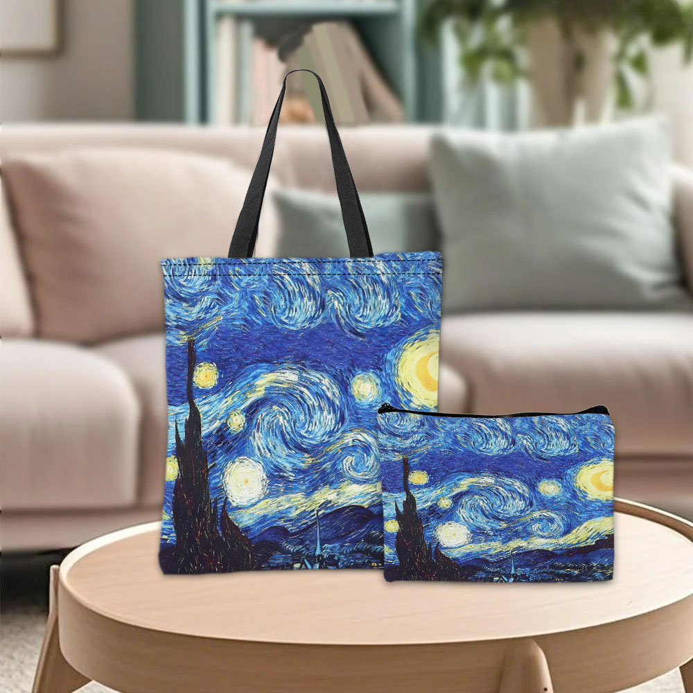 Van Gogh Series Tote Bag Cosme - Photography Art review and price