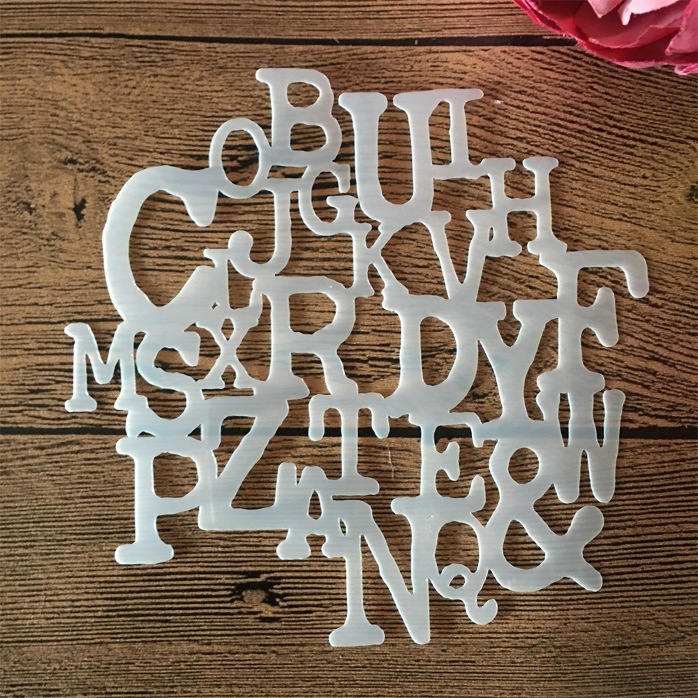 13*13cm Irregular Letters Alph - Photography Font review and price