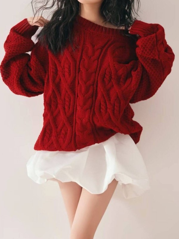 Red Sweater Girl Studio Art Ph - Photography Online review and price