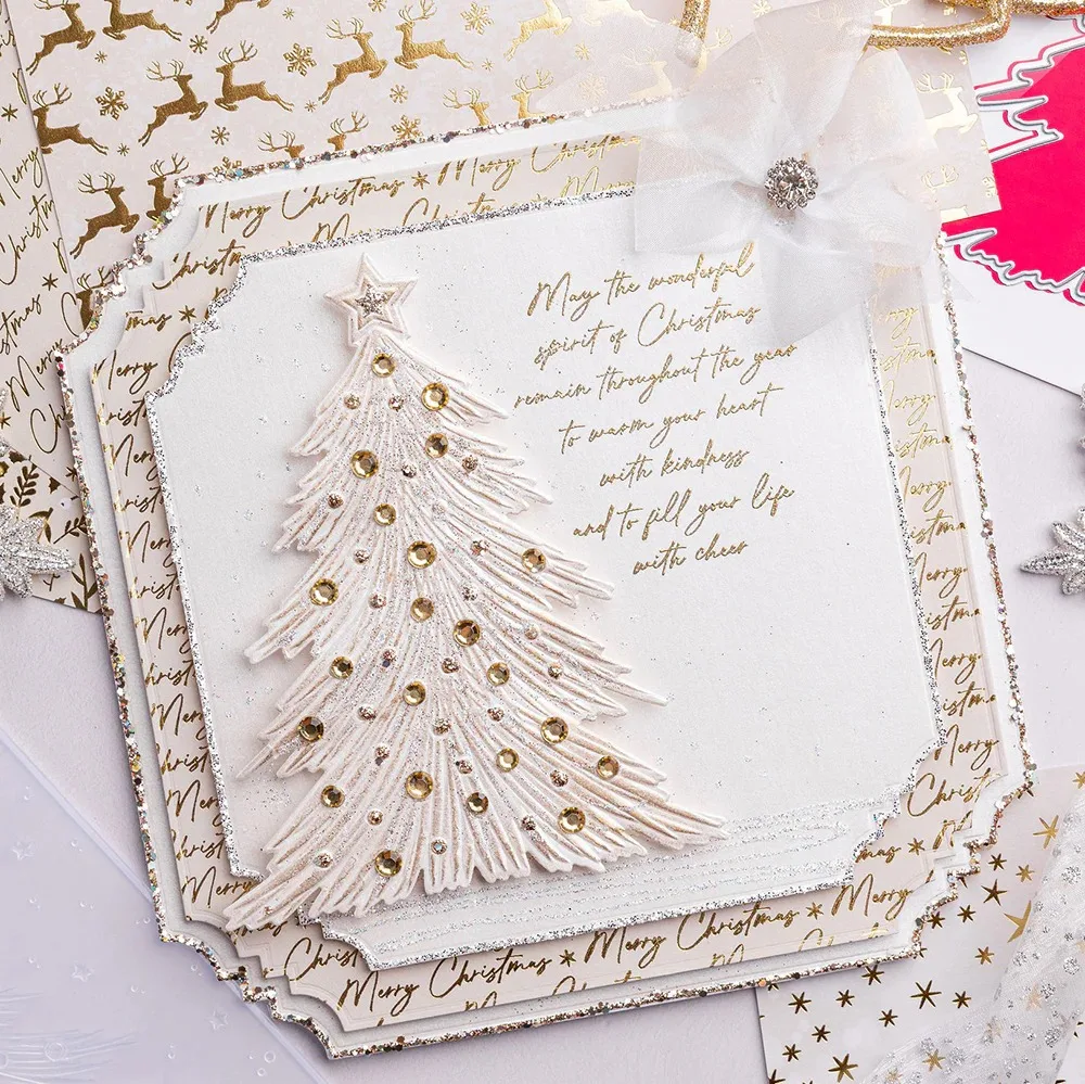 Gilded Floral Merry Christmas  - Photography Triangle review and price