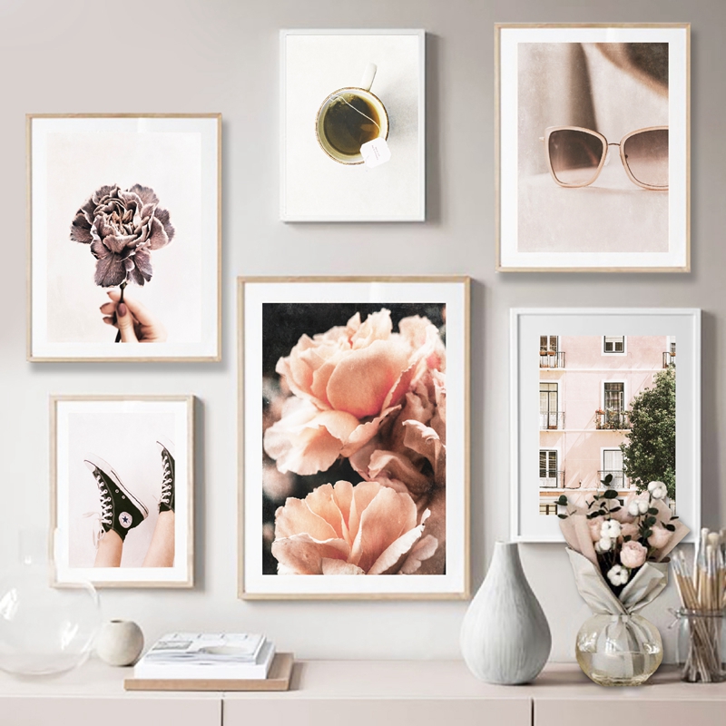 Scandinavian Style Flowers Pla - Photography Coffee review and price