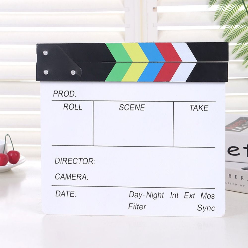 Acrylic Regisseur Scene Clappe - Photography Night review and price