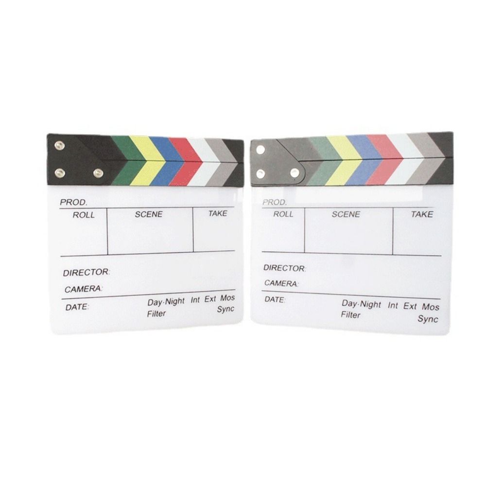 Acrylic Regisseur Scene Clappe - Photography Night review and price