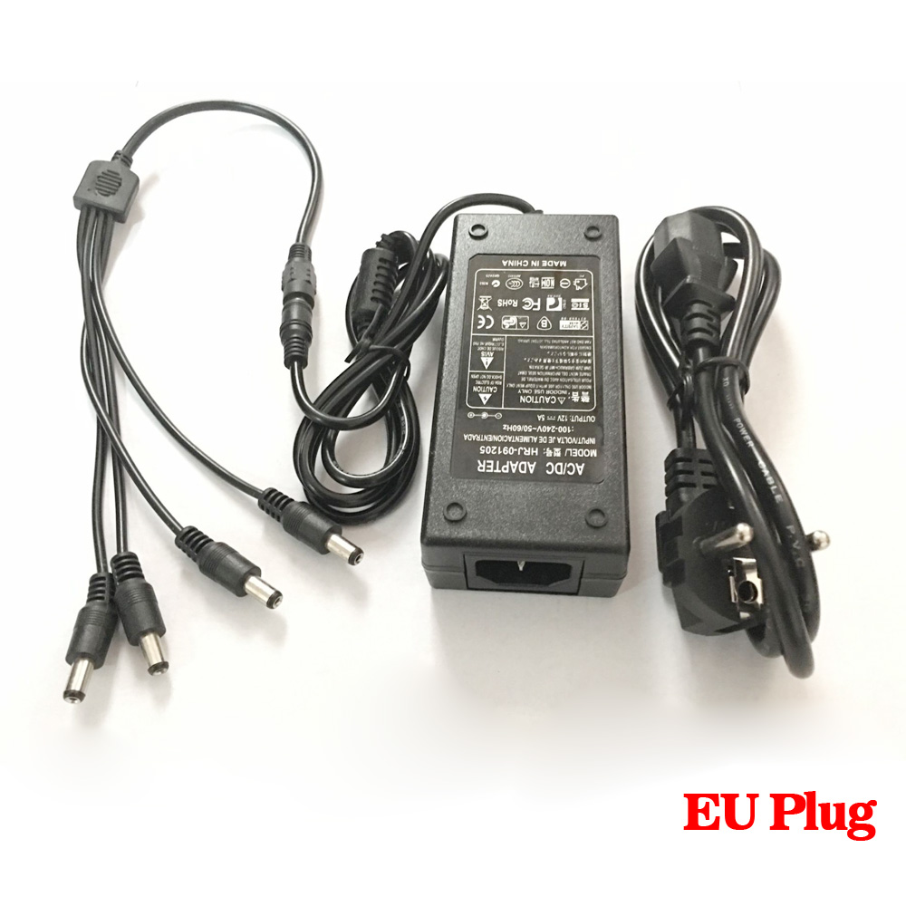DC 12V 5A 4 Port CCTV Camera A - Photography Uk review and price