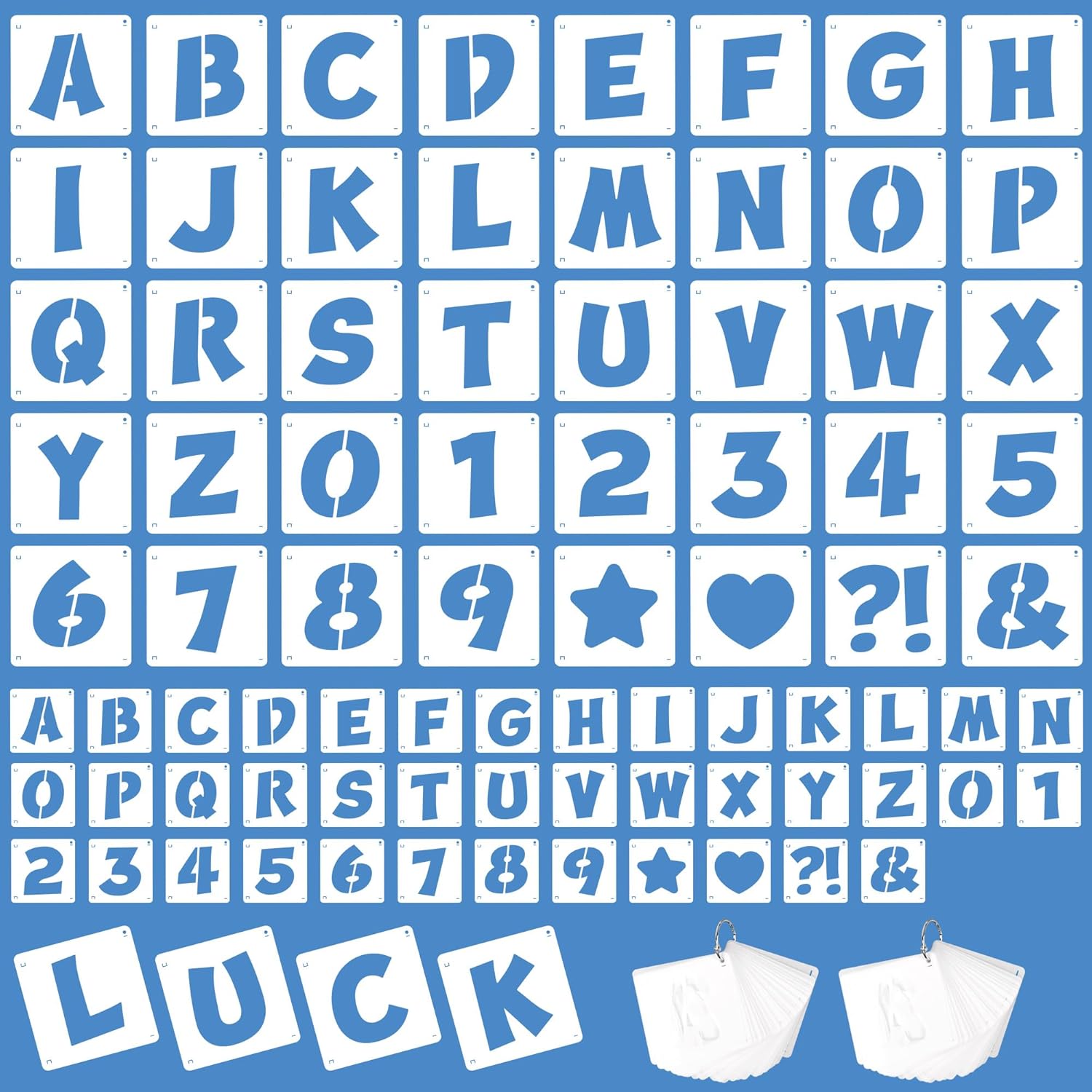 80Pcs Reusable Alphabet Number - Photography Font review and price