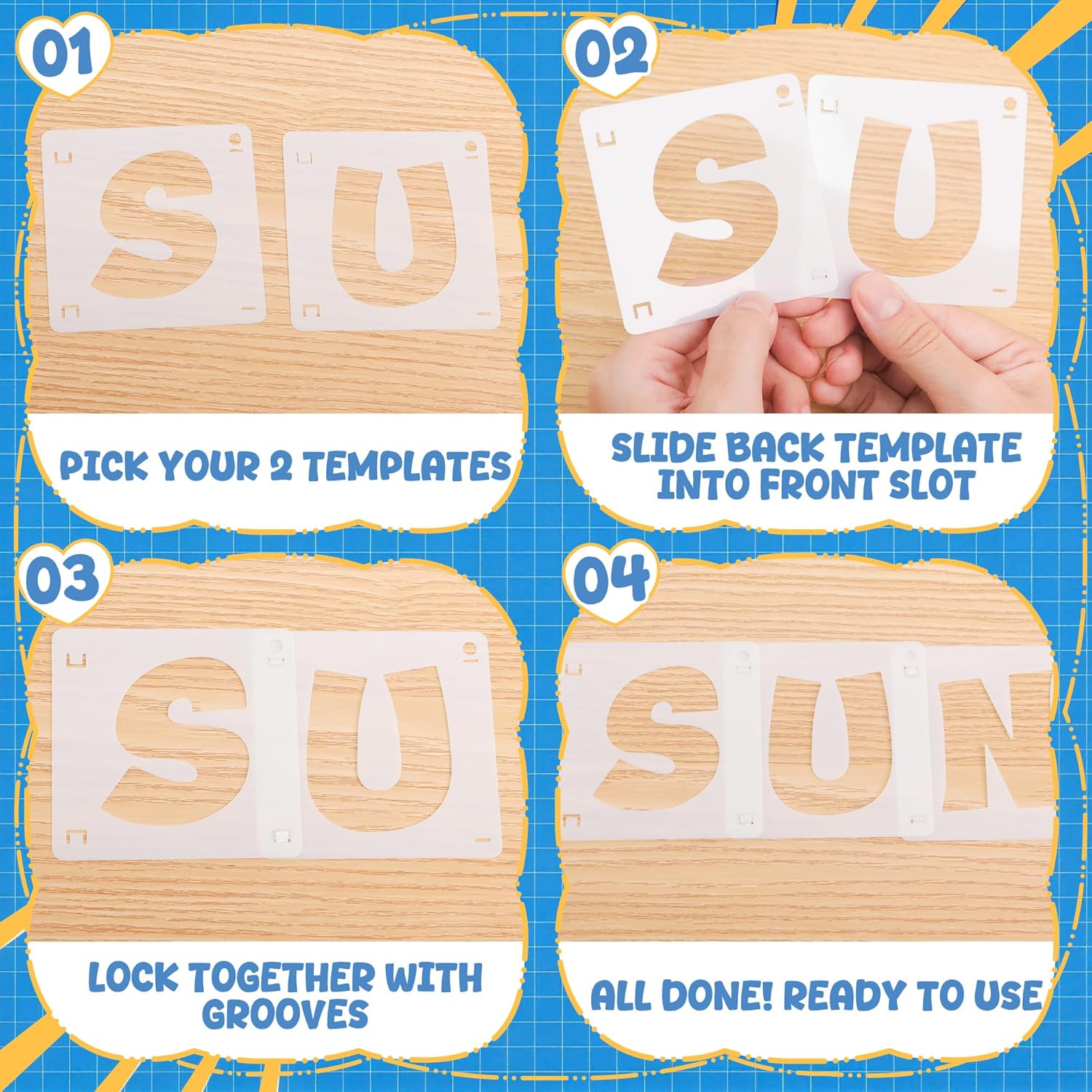 80Pcs Reusable Alphabet Number - Photography Font review and price