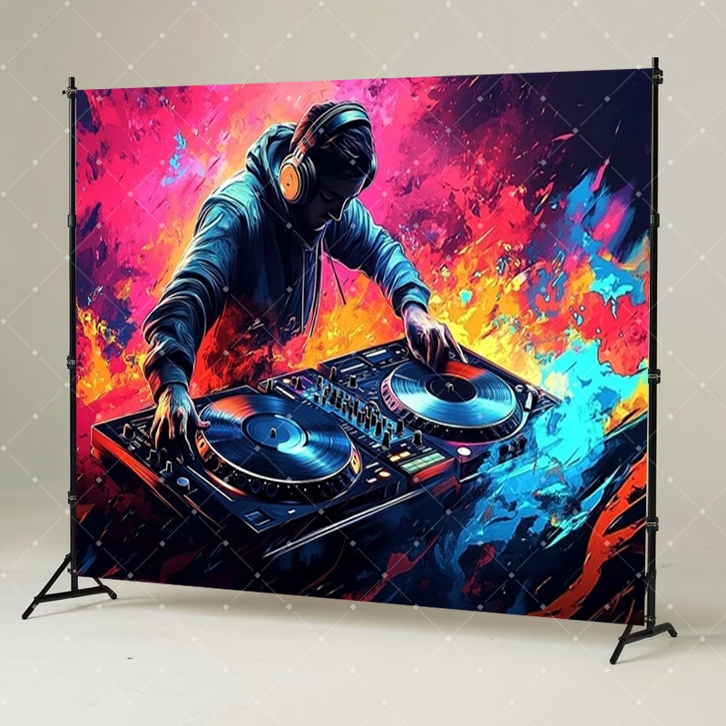 Hip Hop Music DJ Party Decorat - Photography Treatment review and price