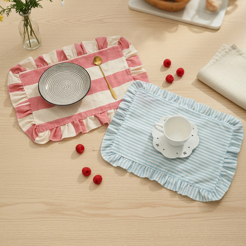 Minimalist Stripe Ruffle Place - Photography Coffee review and price
