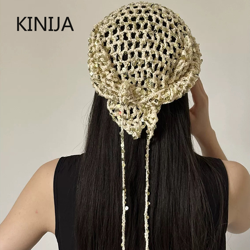 Ins Style Sequined Hollow Knit - Photography Triangle review and price