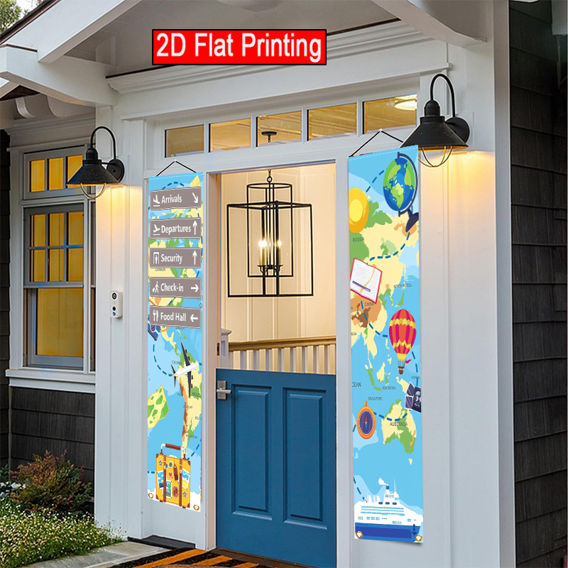VIKAMA Airport Door Tapestry P - Photography Mapped review and price