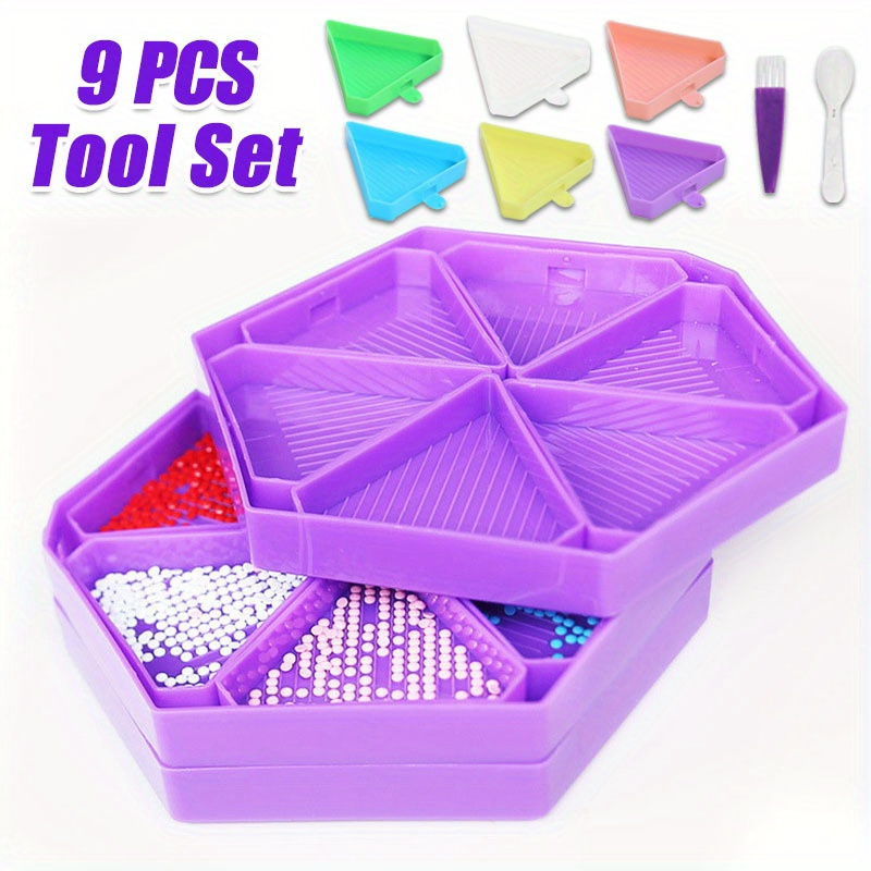 9PCS New Diamond Painting Tray - Photography Kit review and price
