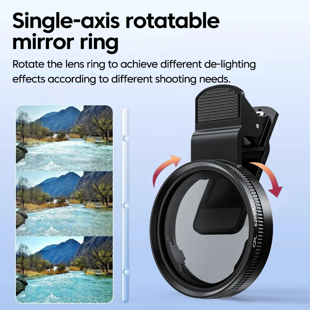 New 52mm CPL Mobile Phone Lens - Photography With Mobile review and price